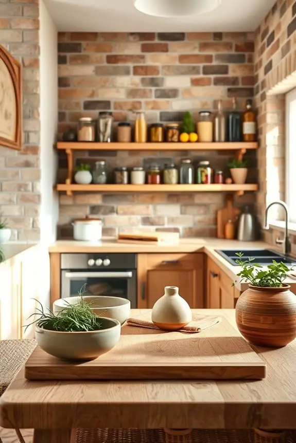 textured surfaces enhance kitchens