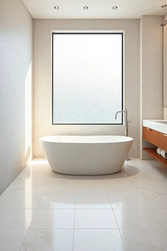 textured tiles elevate bathrooms