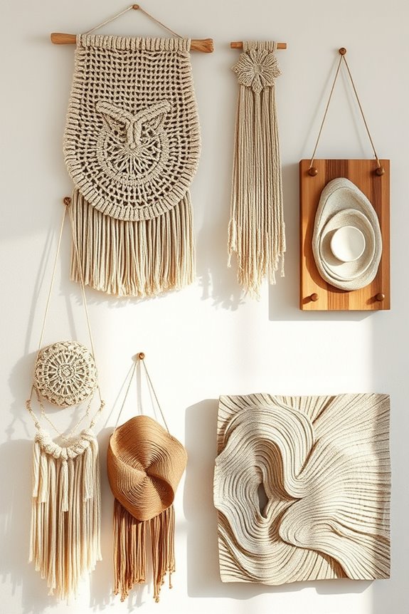 textured wall hanging inspiration