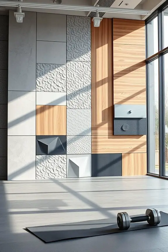 textured wall panels enhance environments