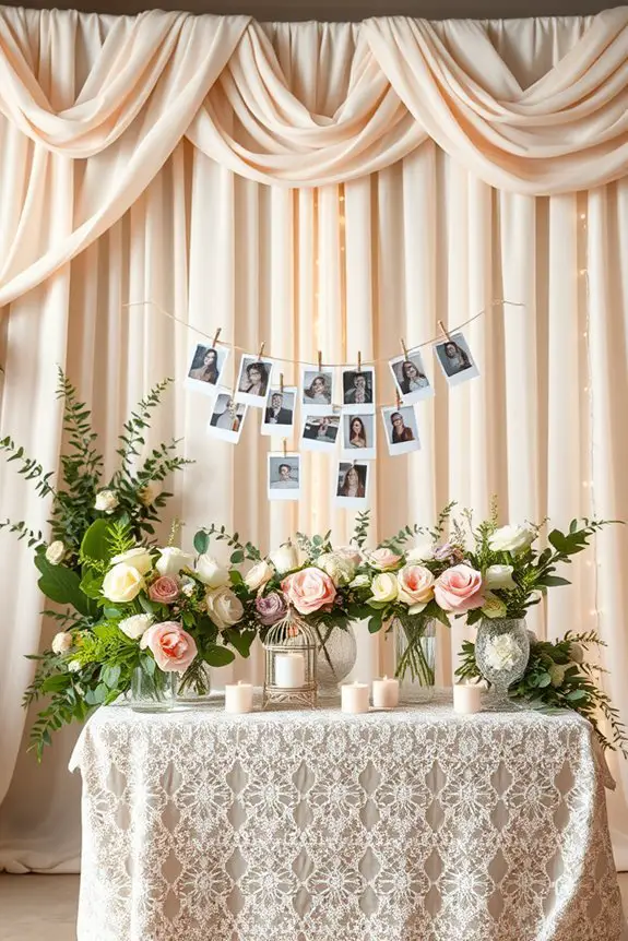 themed bridal shower backdrops