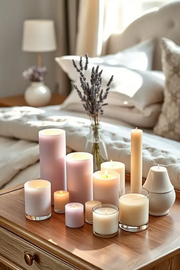 themed candle collections enhance ambiance