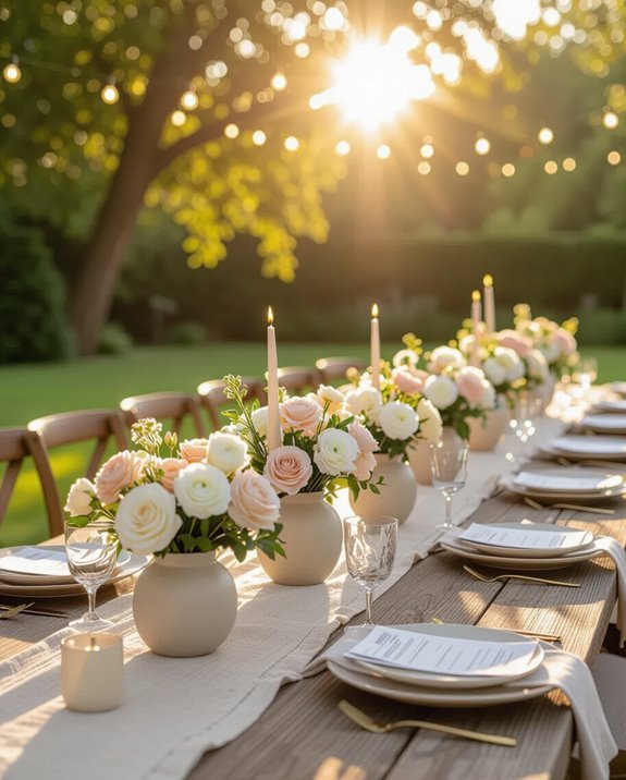 themed centerpieces with cohesion