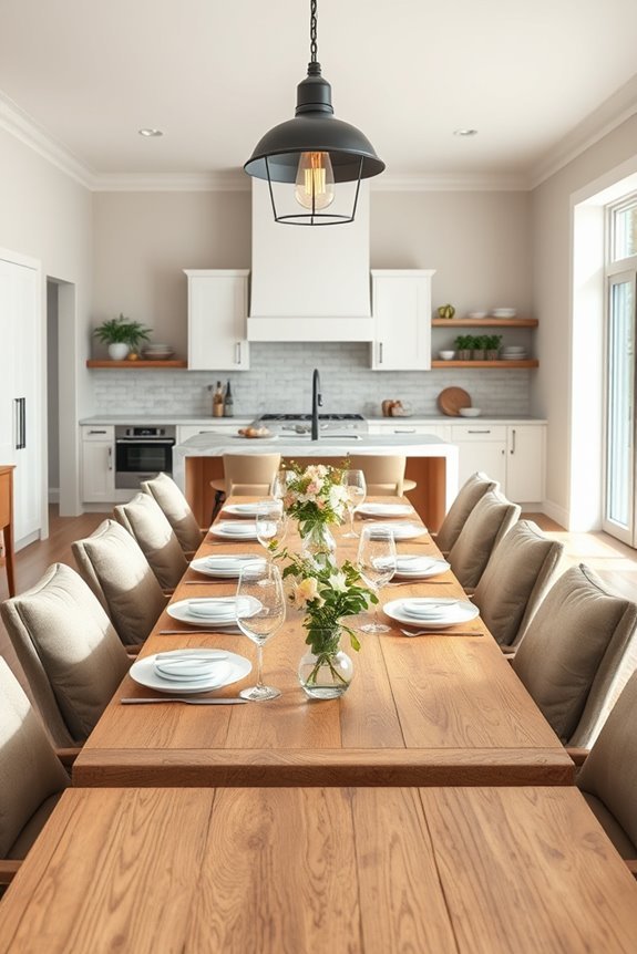 themed dining space transformation