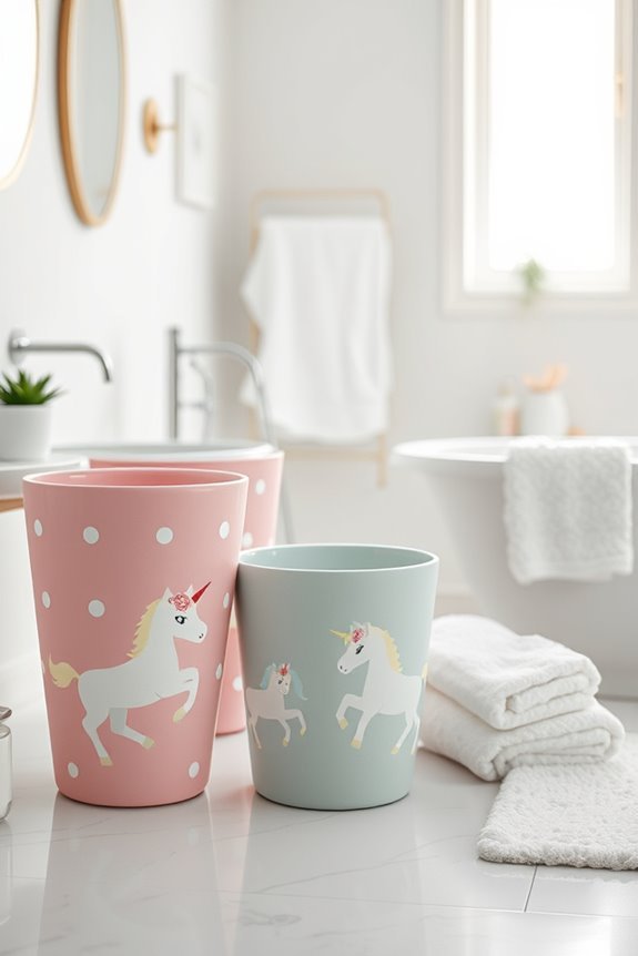 themed eco friendly waste baskets