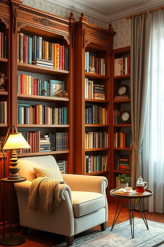 themed genre book organization