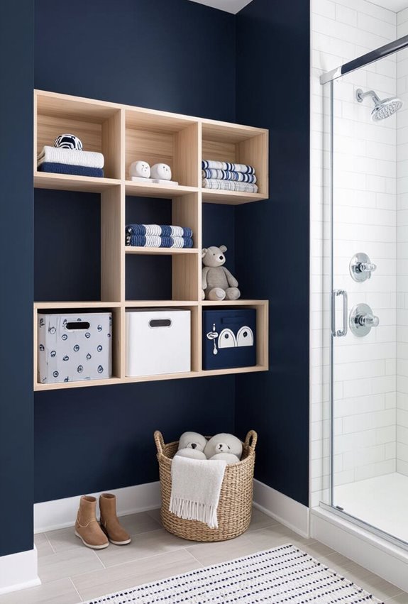 themed patterned kid storage
