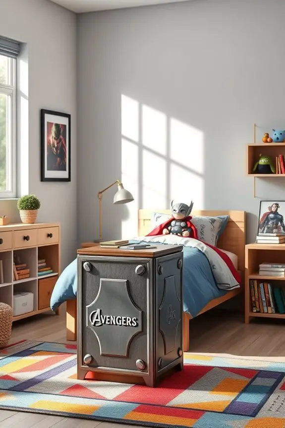 thor s hammer nightstand decor