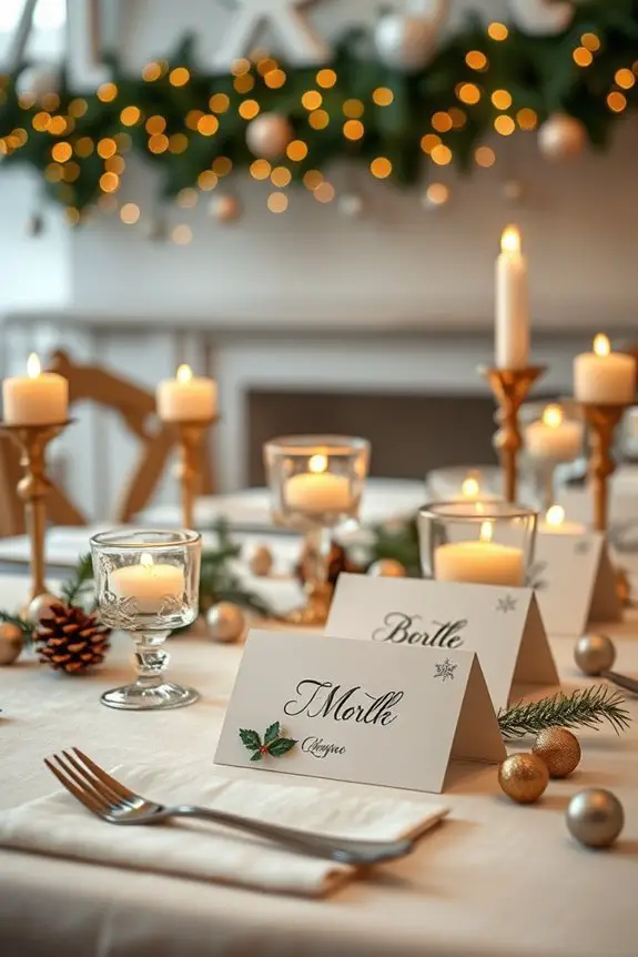 thoughtful personalized seating arrangements