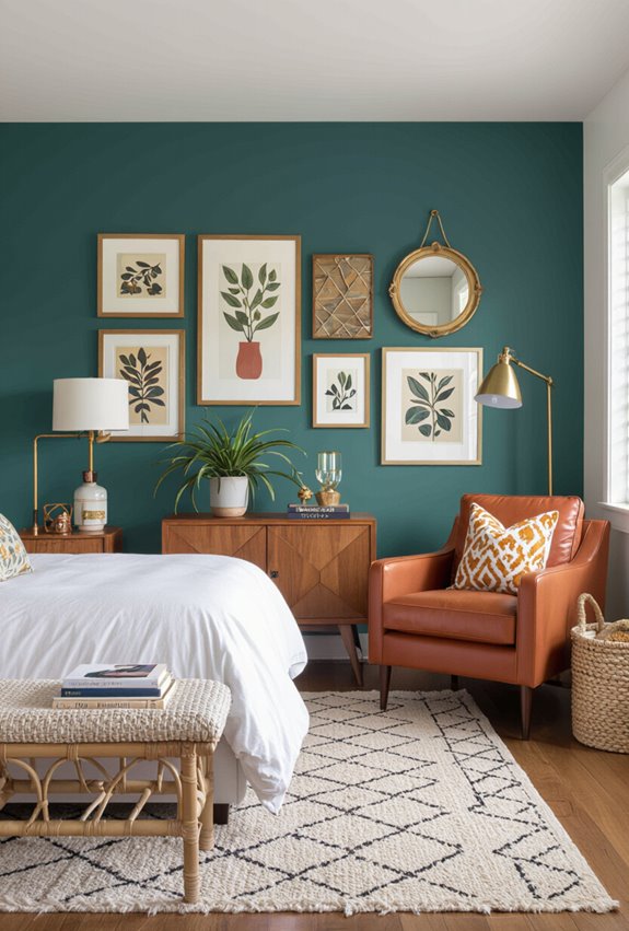 thrifted bold eclectic room updates