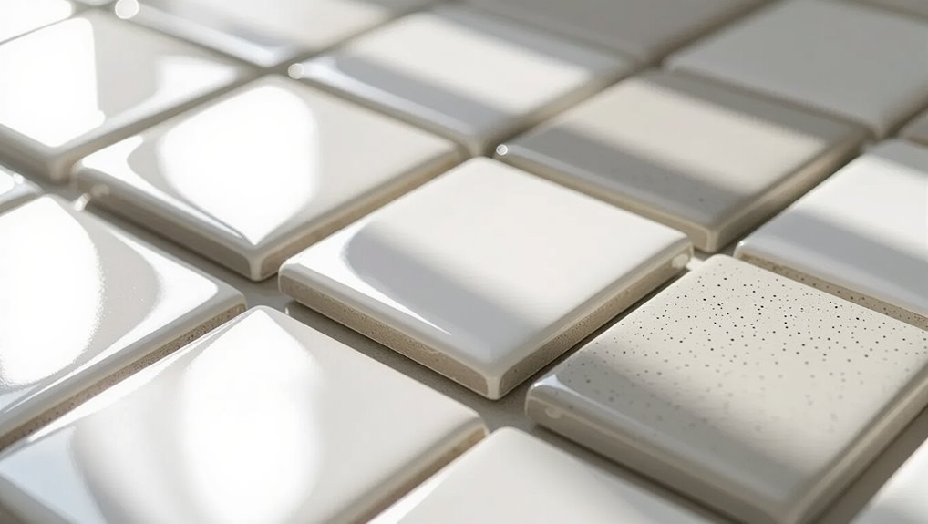 tile finish impacts removal