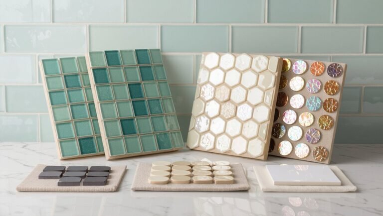 tile grout trim choices
