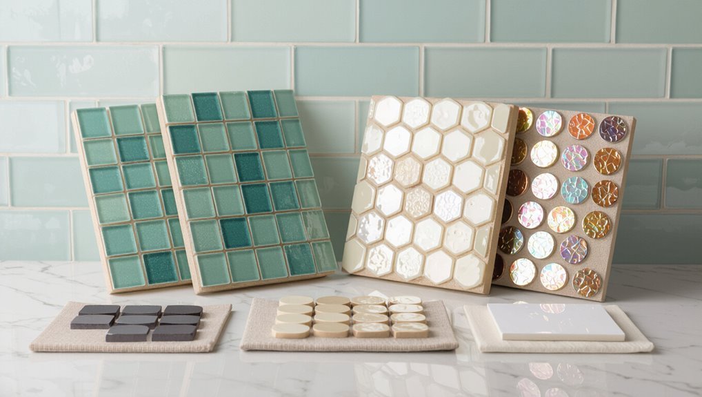 tile grout trim choices
