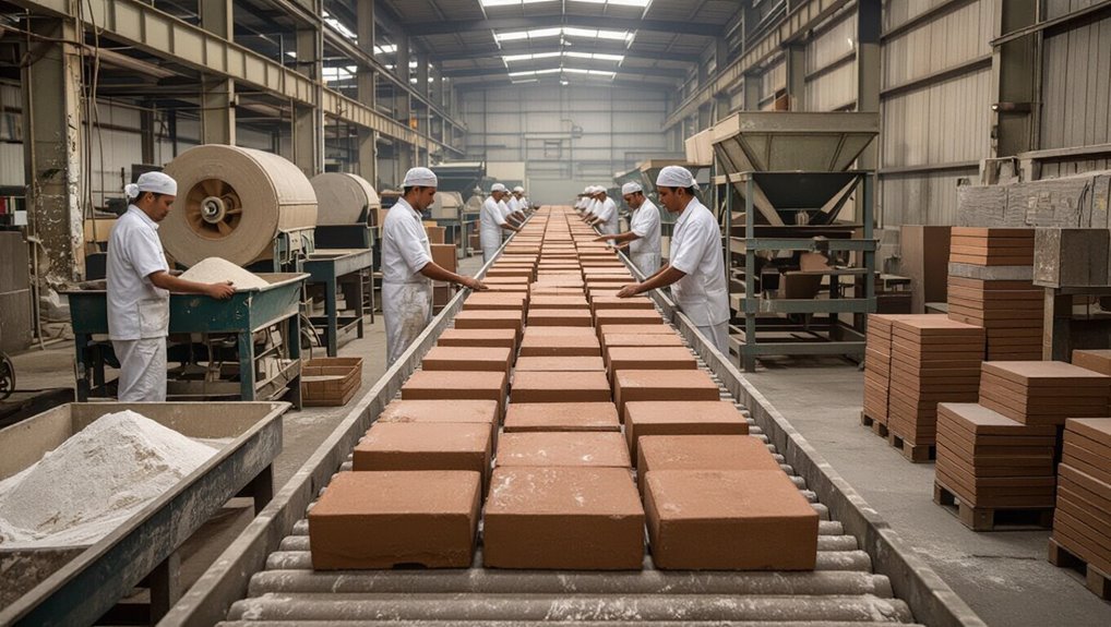 tile production process overview