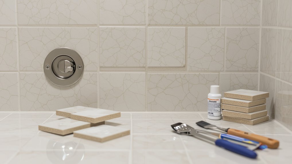 tile replacement after removal