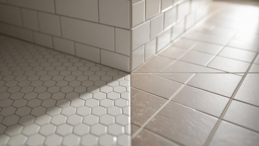 tile size affects perception