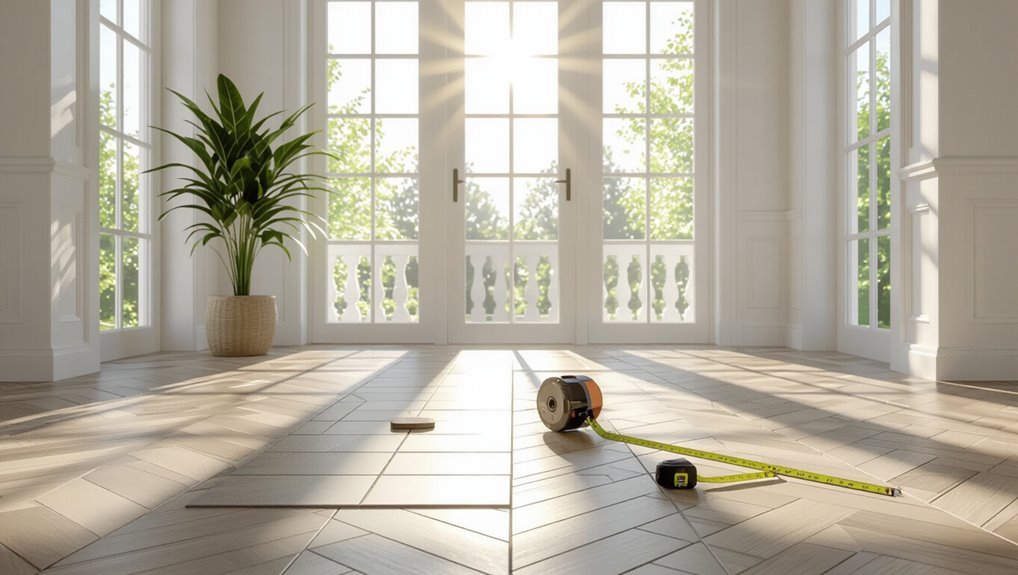tile size and orientation