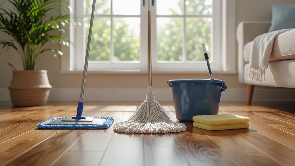 timber floor cleaning techniques