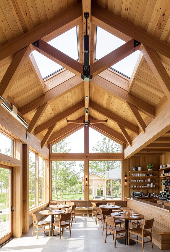 timber gabled roof elegance