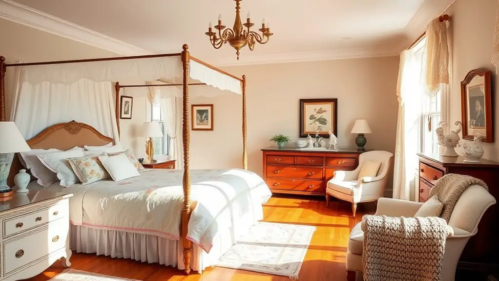 timeless american bedroom designs