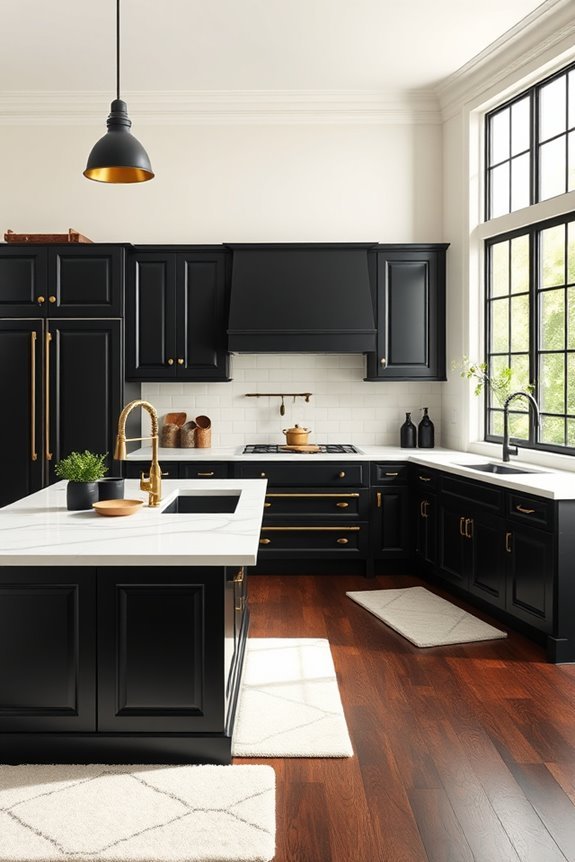 timeless black and cream elegance