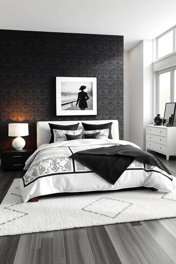 timeless black and white elegance