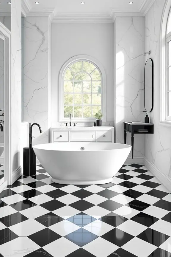 timeless black and white elegance