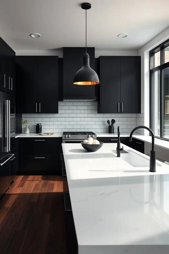 timeless black and white elegance