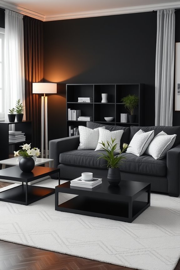 timeless black and white elegance