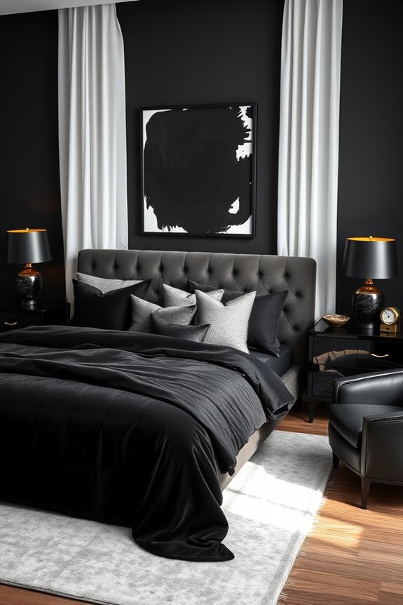 timeless black decor elegance