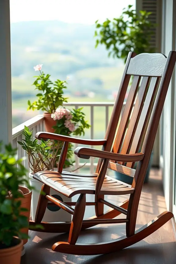 timeless charm rocking chair