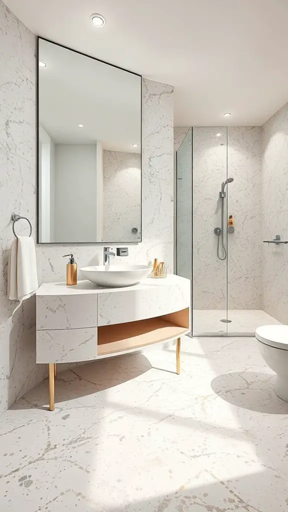 timeless chic terrazzo elegance