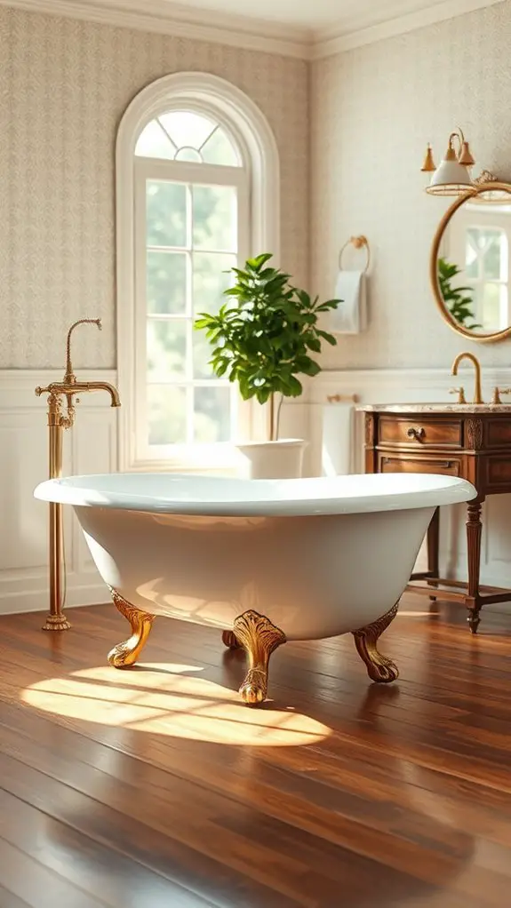timeless clawfoot bathtub elegance