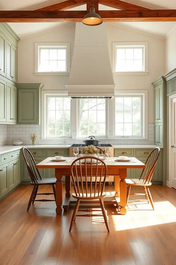 timeless colonial kitchen design