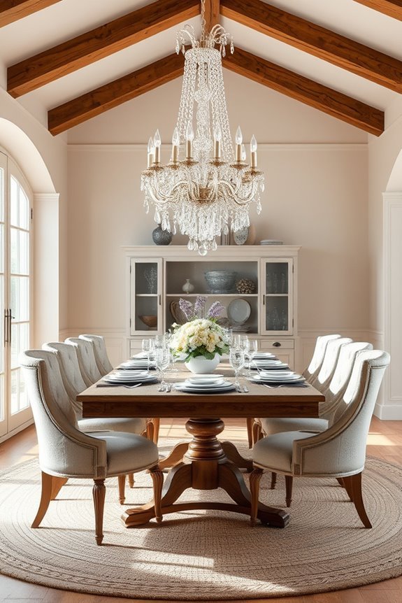 timeless elegance for dining