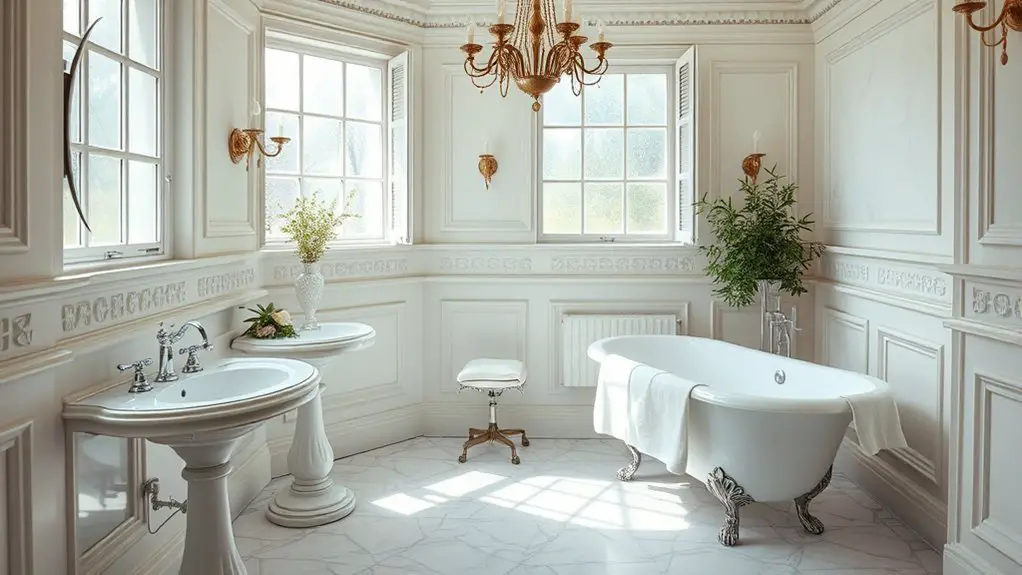 timeless elegance in bathrooms