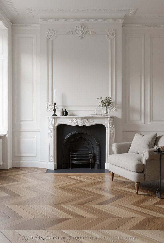 timeless herringbone and parquet