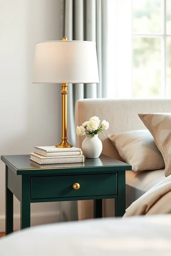 timeless hunter green elegance