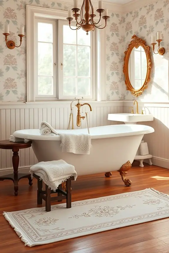timeless luxury bathroom linens