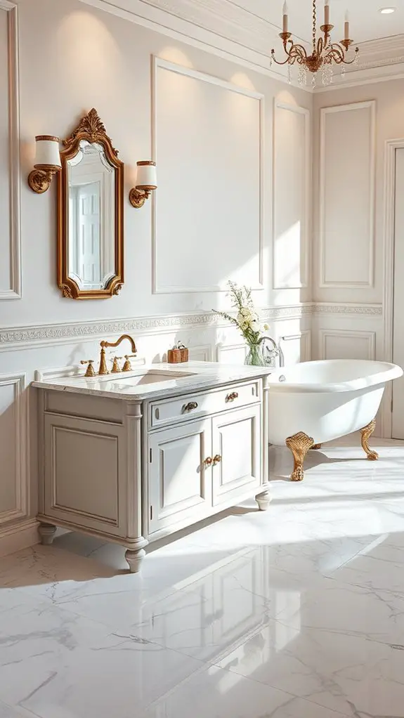 timeless marble countertop elegance