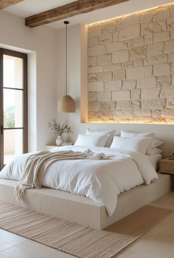 timeless mediterranean stone accents