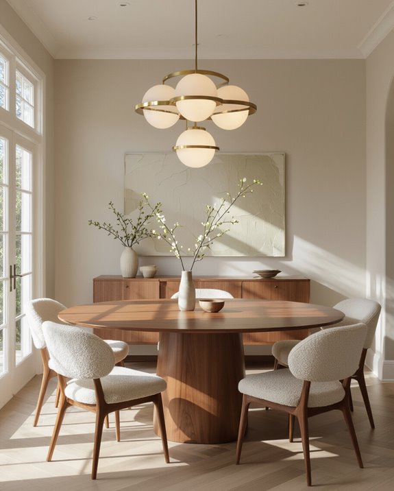 timeless mid century dining design