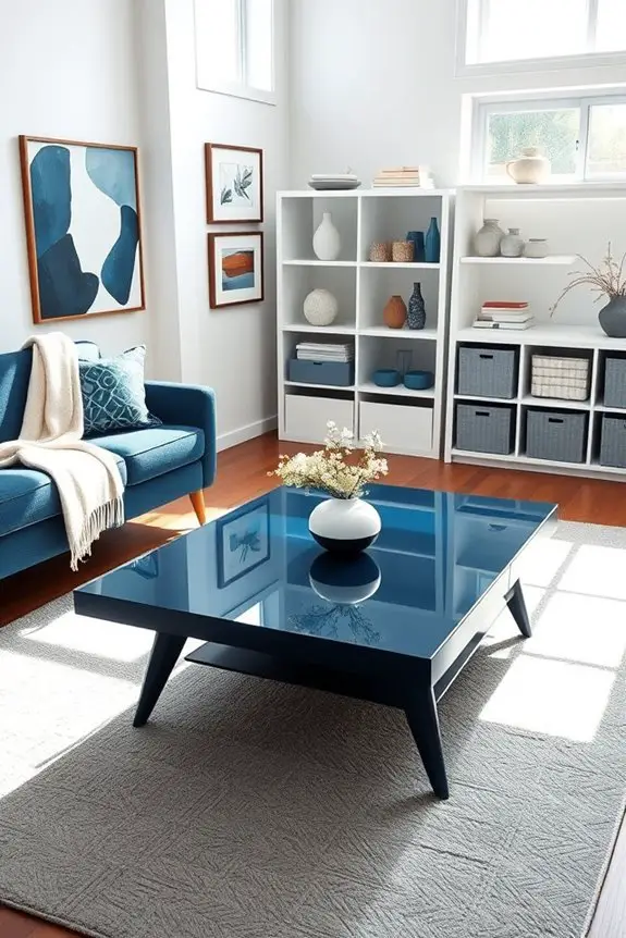 timeless navy blue elegance
