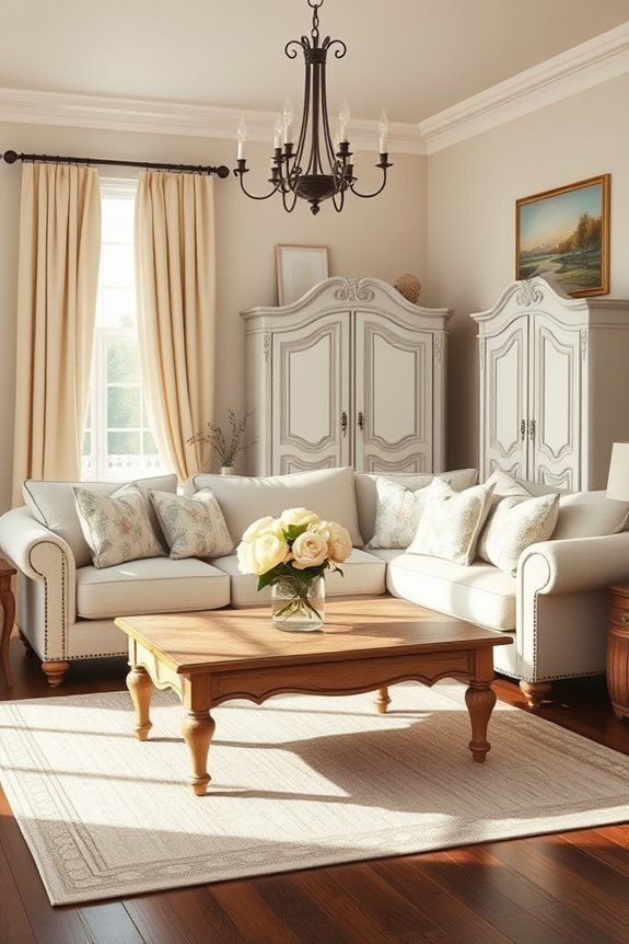 timeless neutral and bold accents