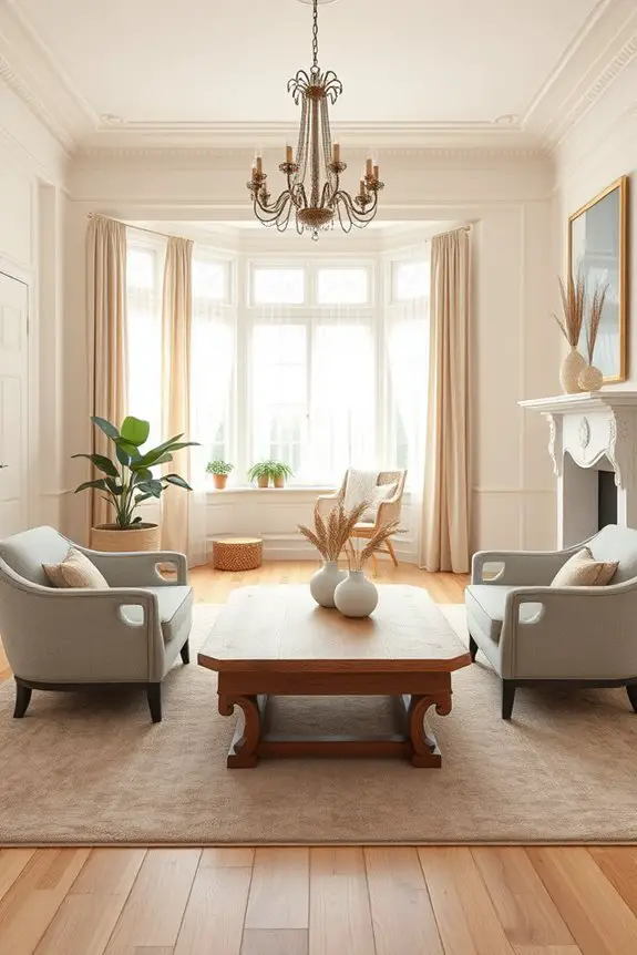 timeless neutral interior elegance