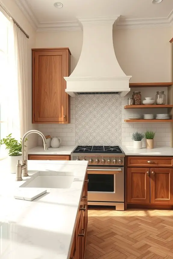 timeless neutral kitchen elegance