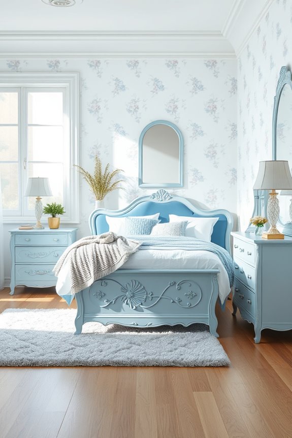 timeless powder blue charm