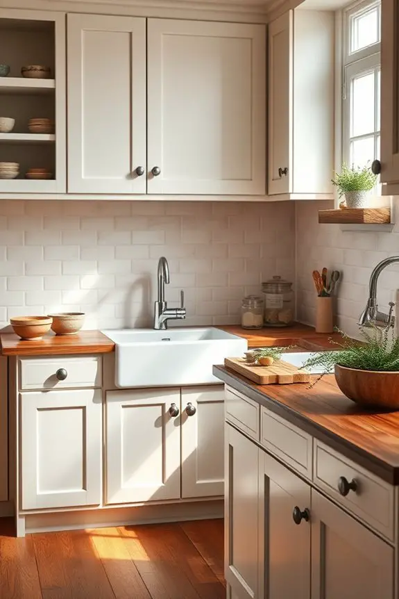 timeless shaker cabinet charm