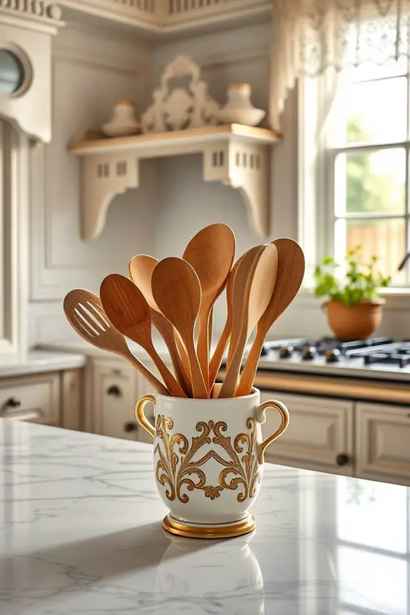 timeless stylish utensil organization