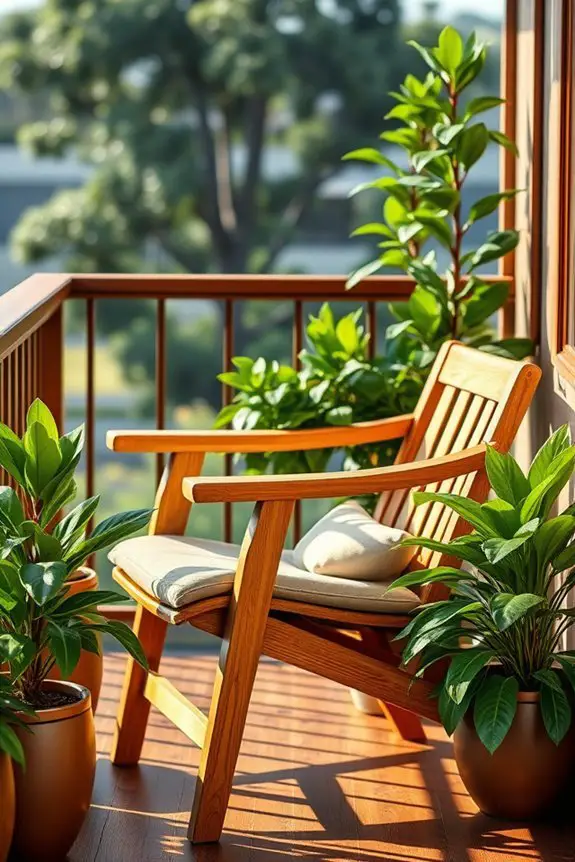timeless teak chair elegance